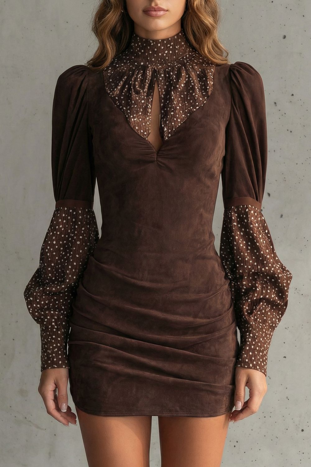 Serelinne – Vintage puff sleeve – Mini dress-10454207201623-ZARA MAE LONDON