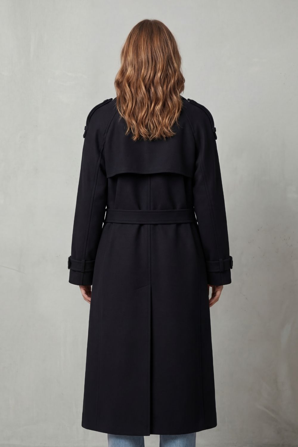 Noirvaine – Oversized silhouette – Wool trench coat-10472150696279-ZARA MAE LONDON