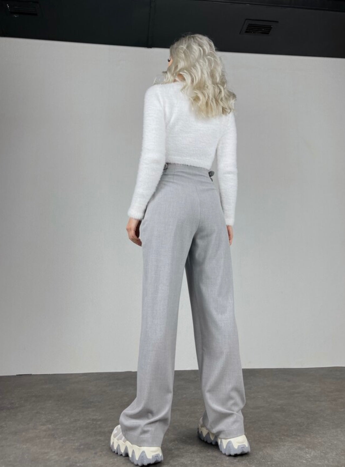 Belt Waist Noche Trousers-10427394654551-ZARA MAE LONDON