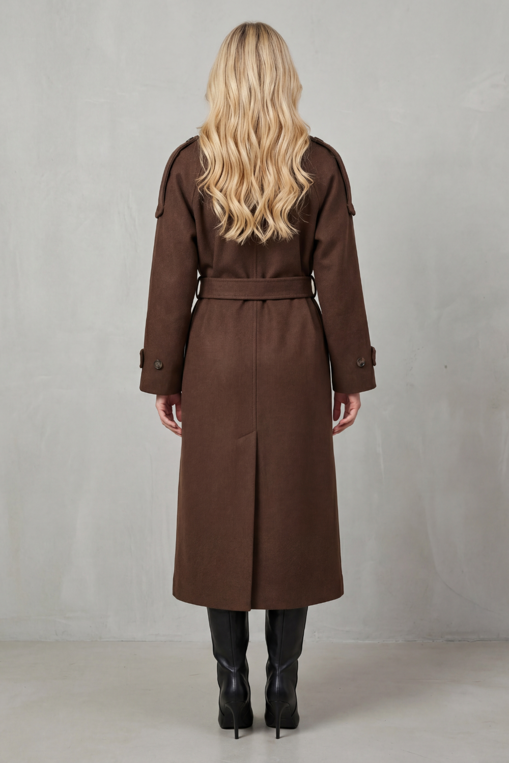 Maubéry – Oversized structure – Wool trench coat-10468759601495-ZARA MAE LONDON