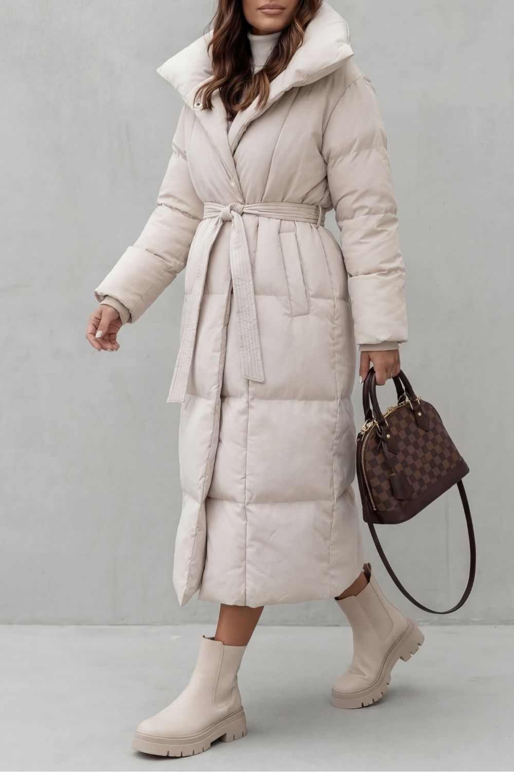 Frescetta – Belted silhouette – Long padded puffer coat-10469890031959-ZARA MAE LONDON