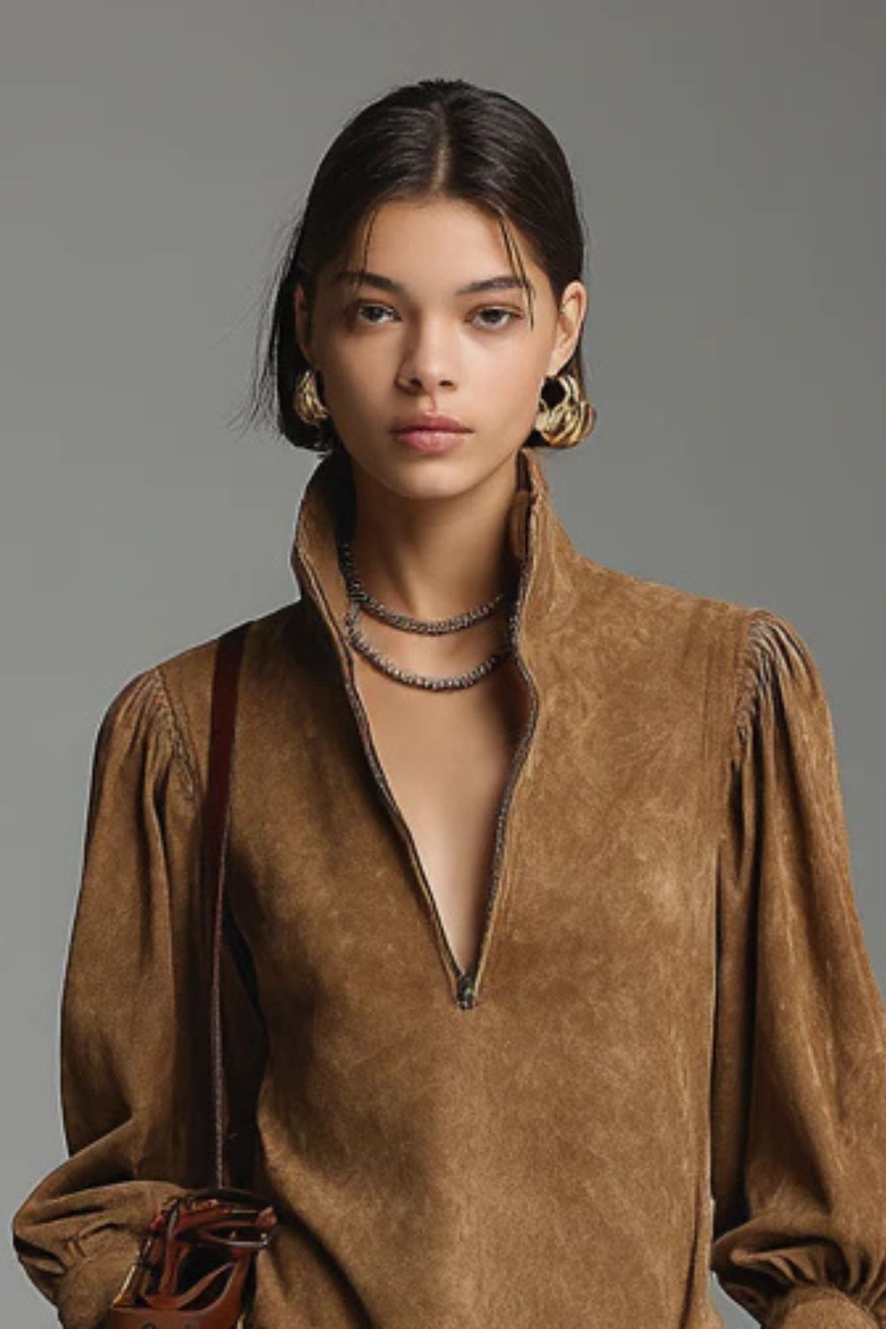 Valmira – Suede vintage charm – Mini dress-10432669221207-ZARA MAE LONDON