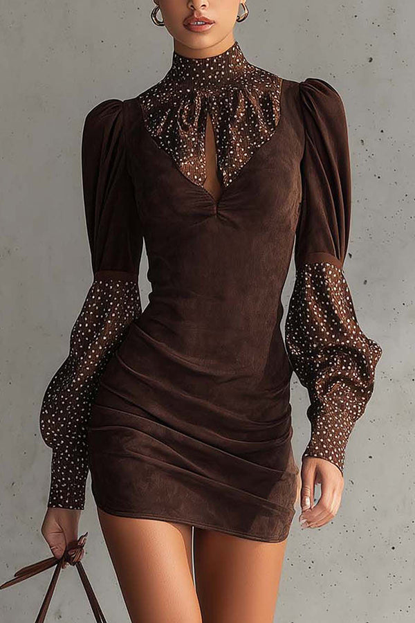 Serelinne – Vintage puff sleeve – Mini dress-10444728861015-ZARA MAE LONDON