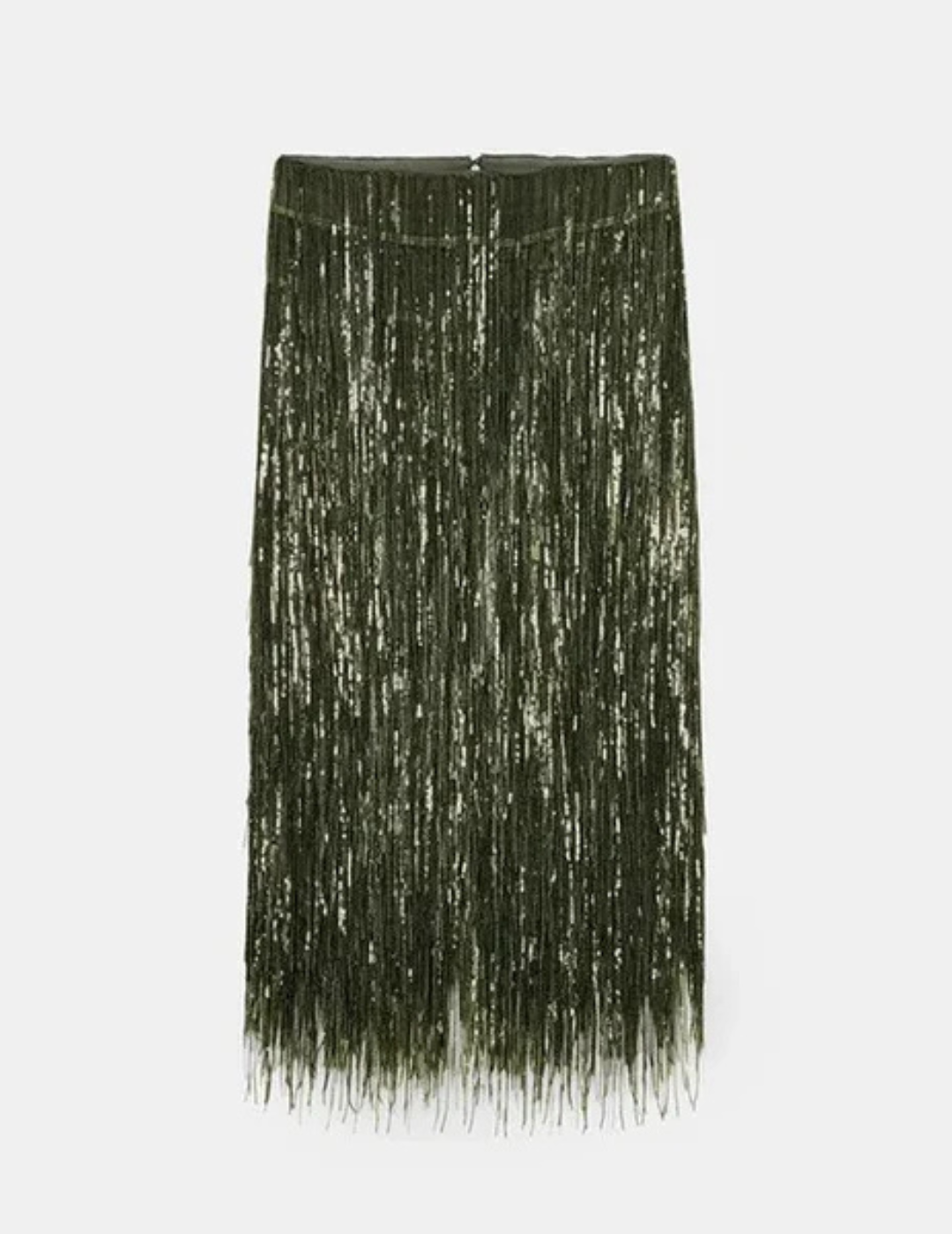 Virella – Metallic fringe detail – Midi skirt-10421940683095-ZARA MAE LONDON