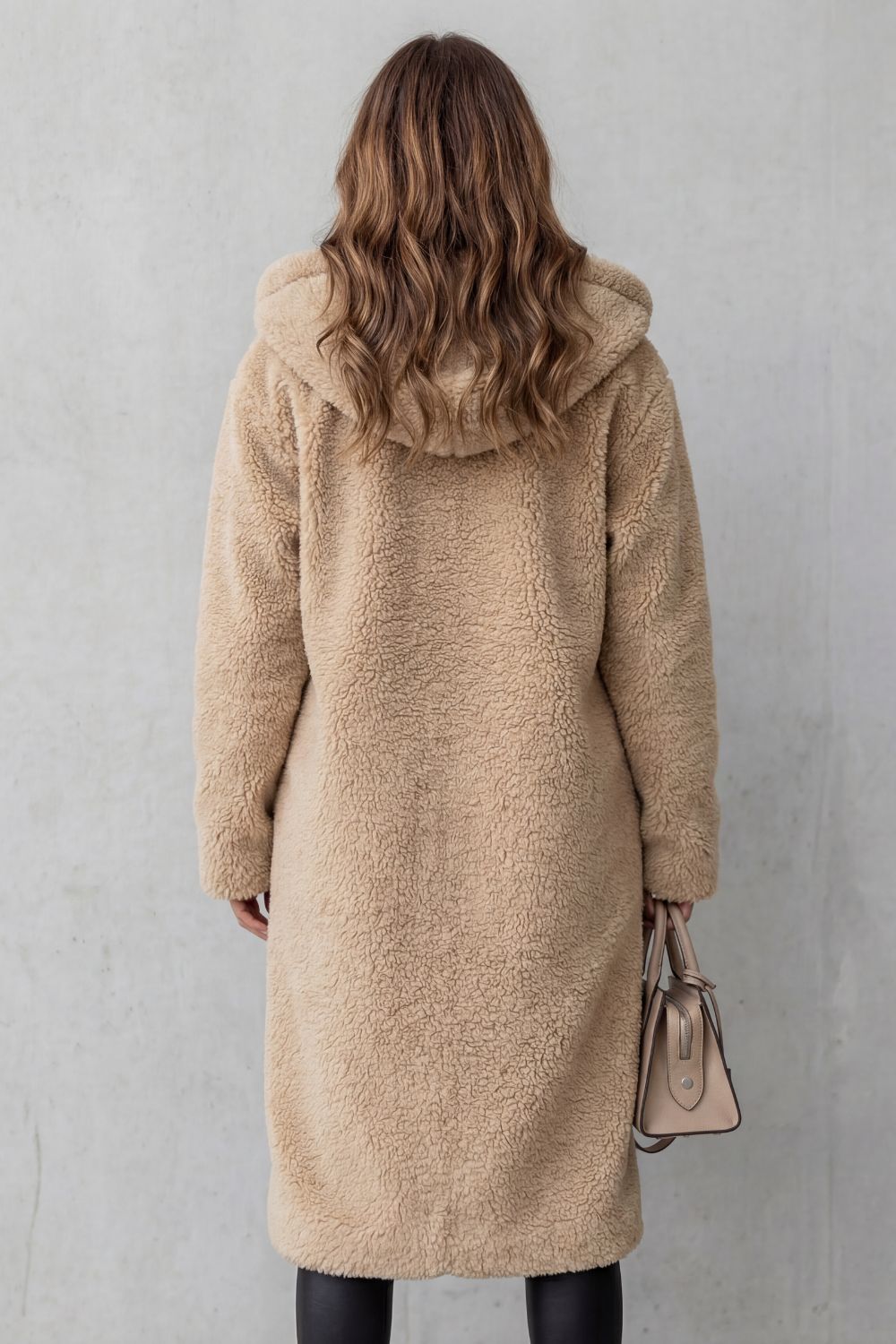 Fioranta – Plush hooded design – Long teddy coat-10469801197911-ZARA MAE LONDON