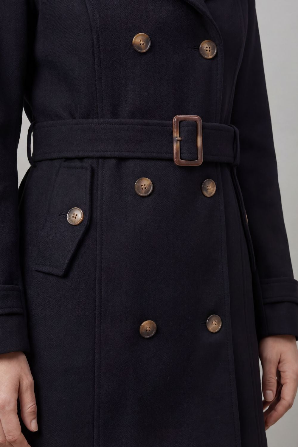 Solivane – Tailored elegance – Hooded trench coat-10472590967127-ZARA MAE LONDON