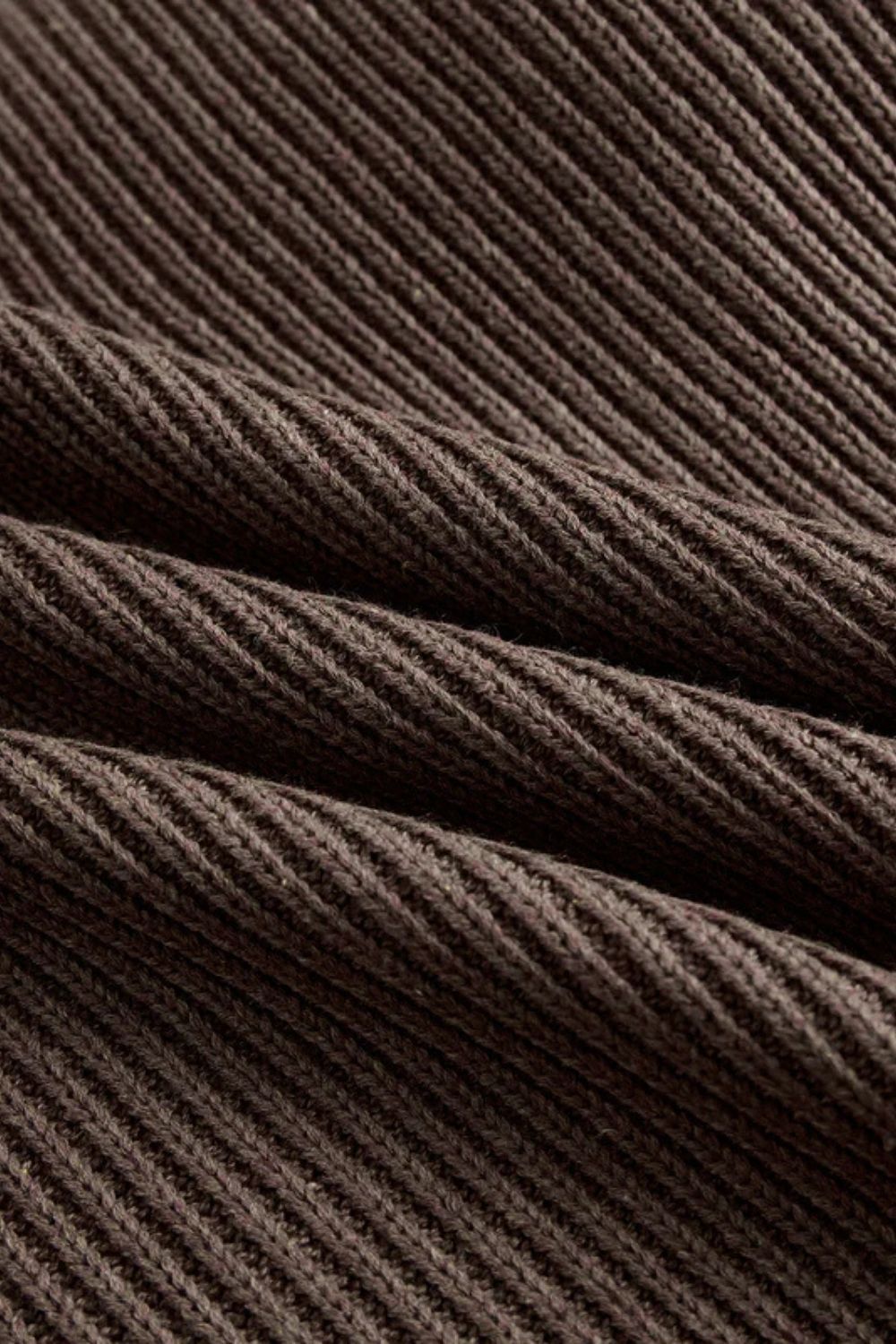 Morvelle – Ruffled hem knit – Sweater dress