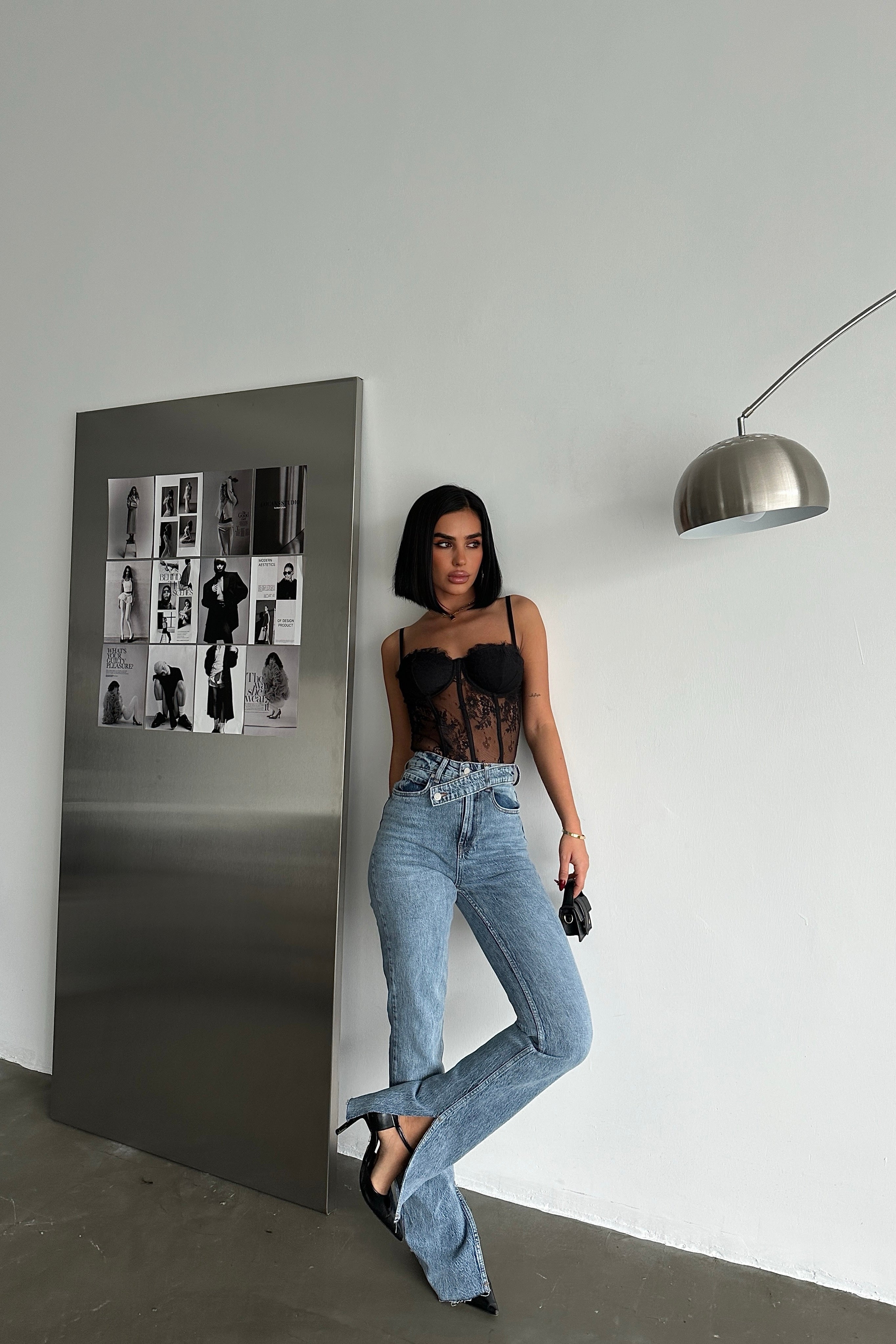 Cross Belt Jeans Blue Tint-10427395735895-ZARA MAE LONDON