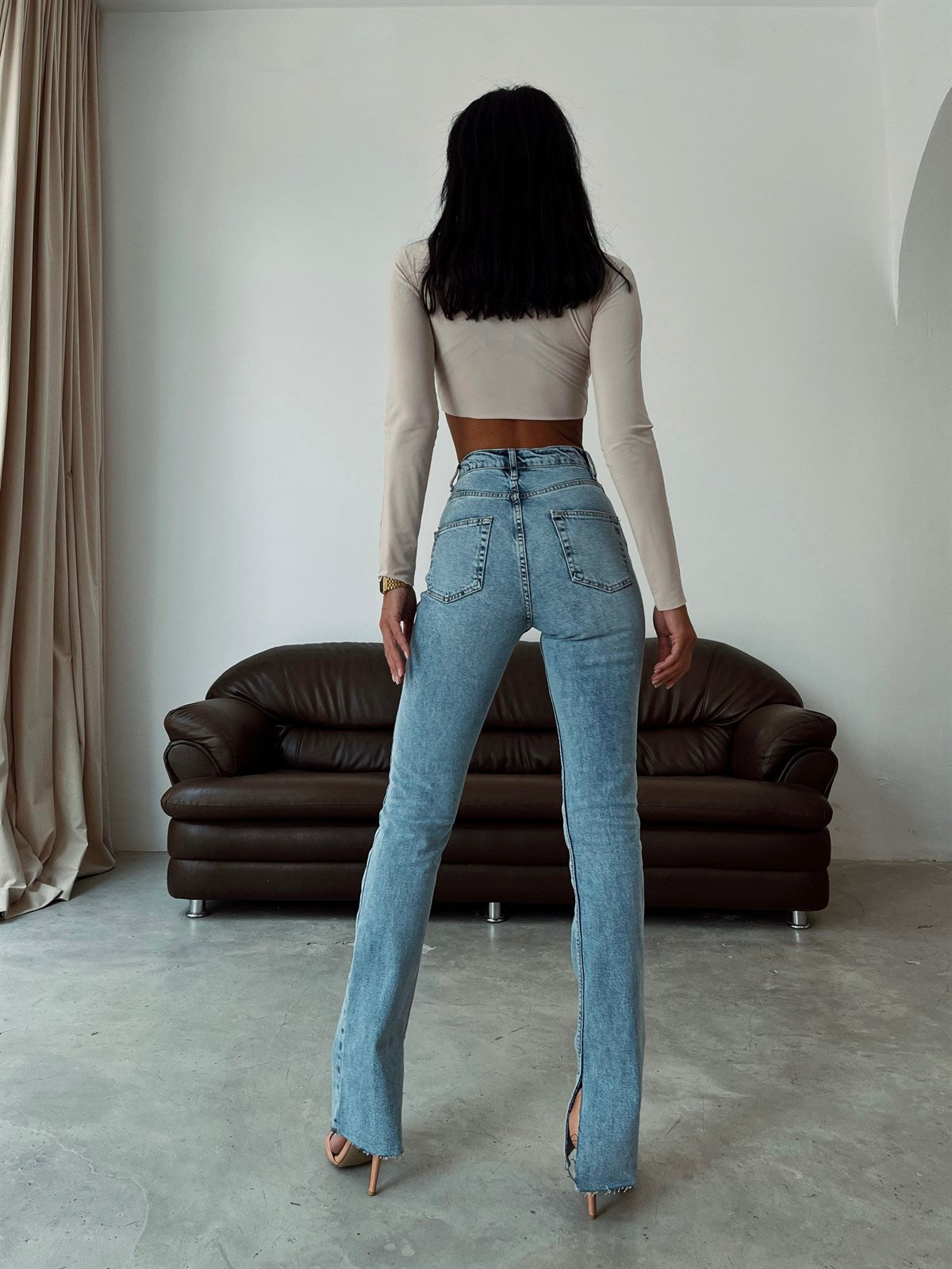 Cross Belt Jeans-10427394392407-ZARA MAE LONDON