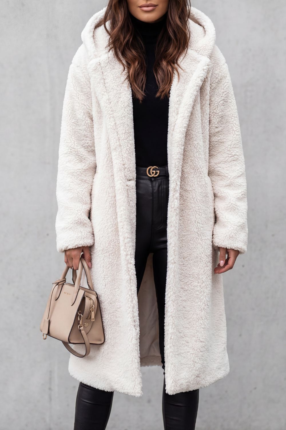 Fioranta – Plush hooded design – Long teddy coat-10469801197911-ZARA MAE LONDON