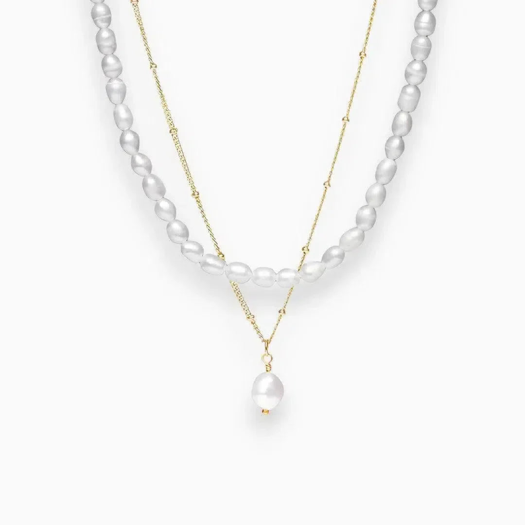 Alohani – Freshwater pearls – Necklace duo-10419161170263-ZARA MAE LONDON