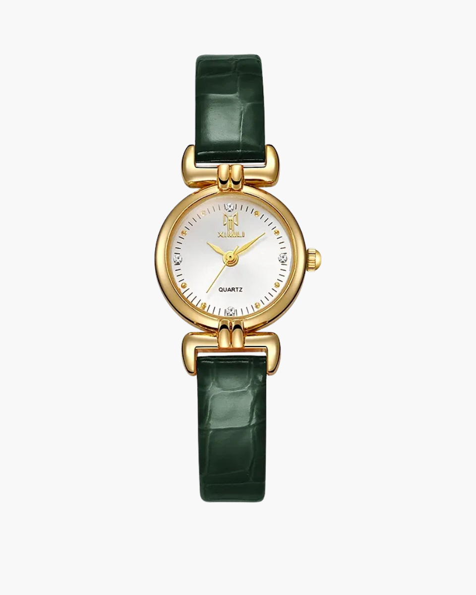 Amélisse – Bordeaux leather – Wristwatch-10427345994071-ZARA MAE LONDON