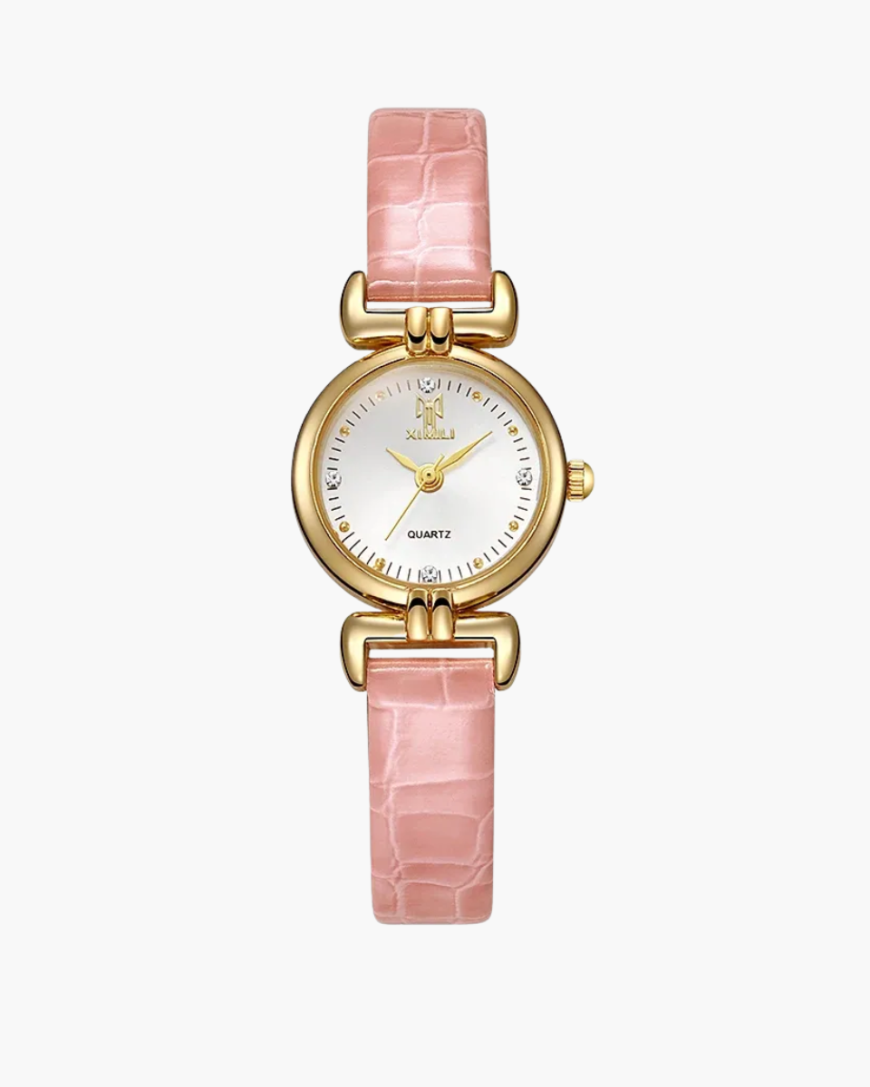Amélisse – Bordeaux leather – Wristwatch-10427345994071-ZARA MAE LONDON