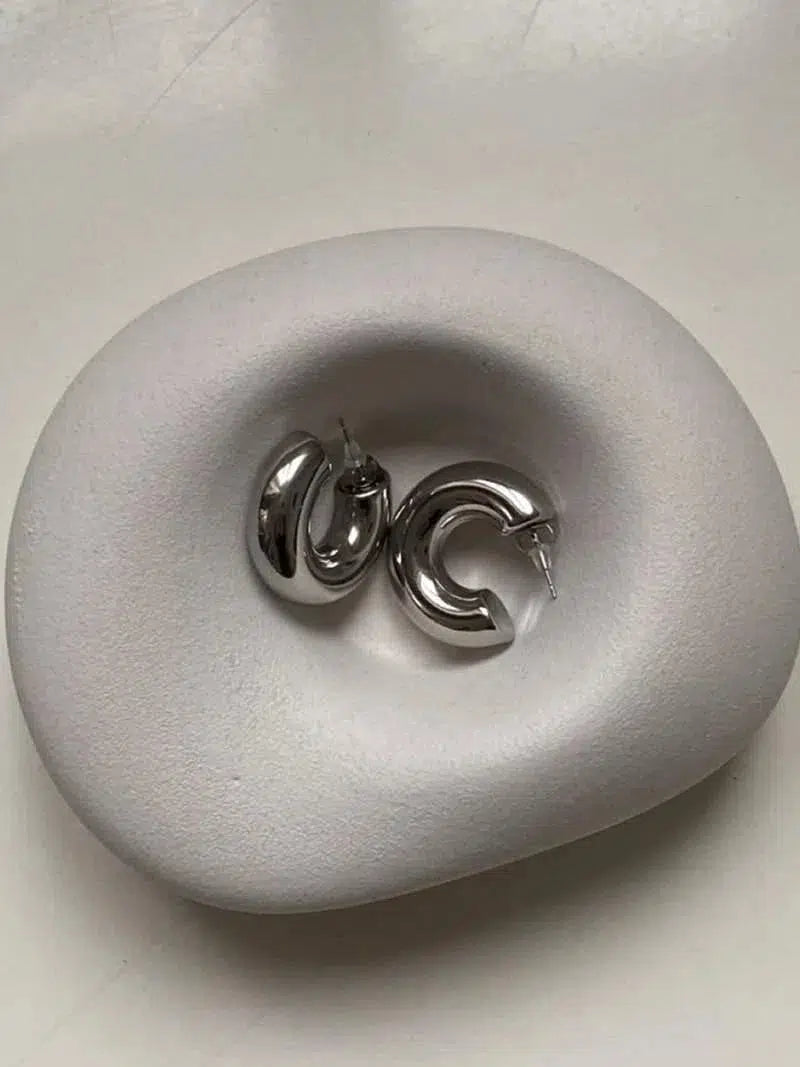 Amore – Chunky design – Hoop earrings-10419151077719-ZARA MAE LONDON