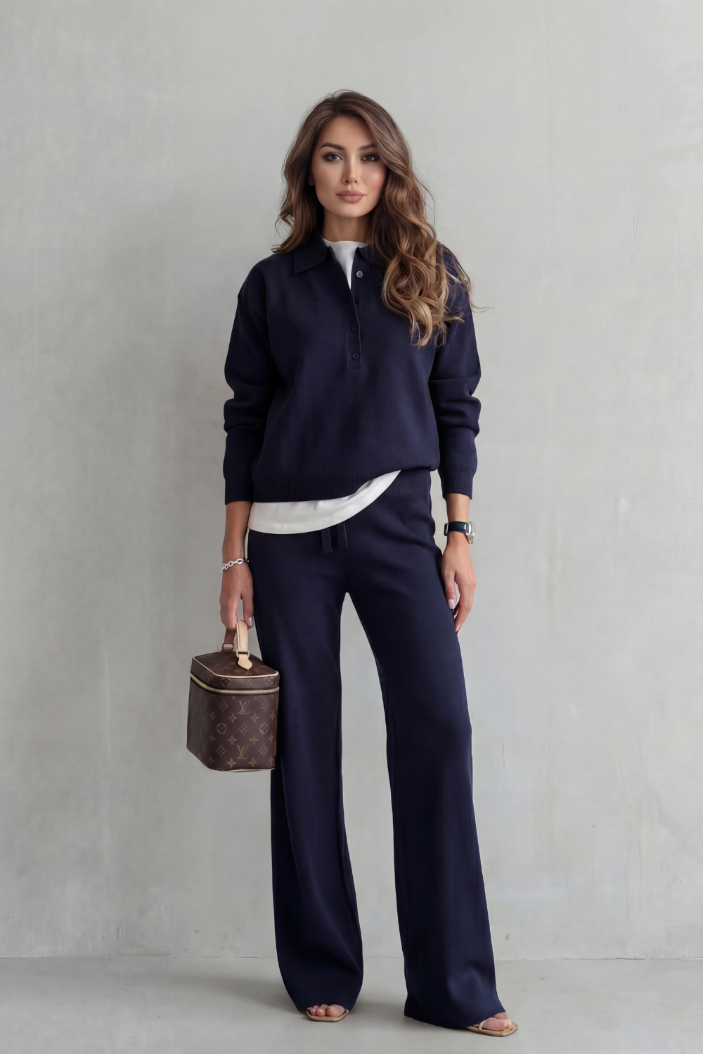 Averane – Button collar knit set – Relaxed elegance edition-10487034413399-ZARA MAE LONDON