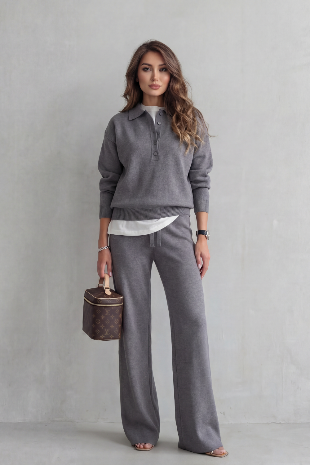 Averane – Button collar knit set – Relaxed elegance edition-10487034413399-ZARA MAE LONDON