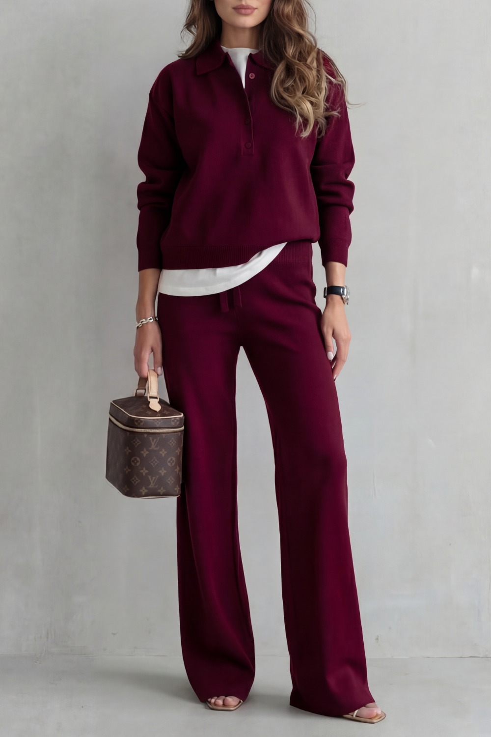 Averane – Button collar knit set – Relaxed elegance edition-10487034413399-ZARA MAE LONDON