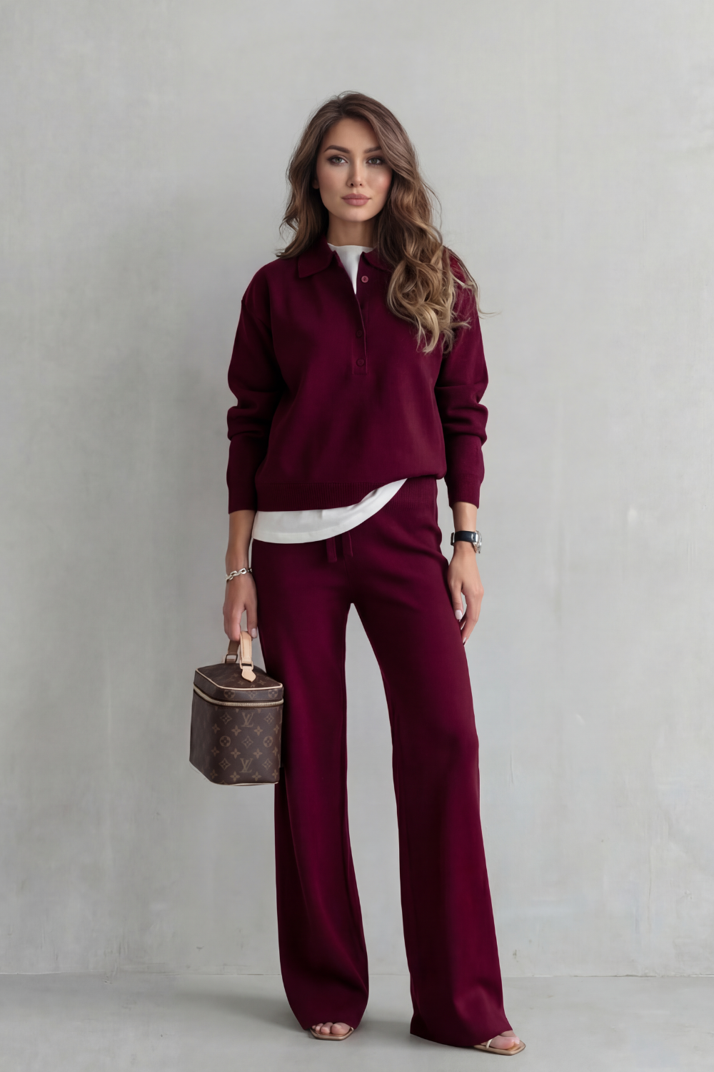 Averane – Button collar knit set – Relaxed elegance edition-10487034413399-ZARA MAE LONDON