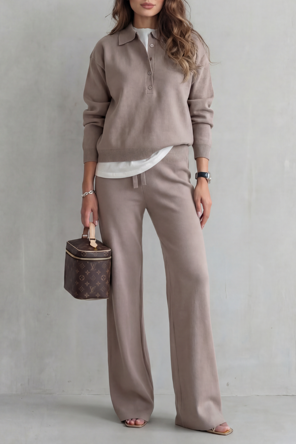 Averane – Button collar knit set – Relaxed elegance edition-10487034413399-ZARA MAE LONDON