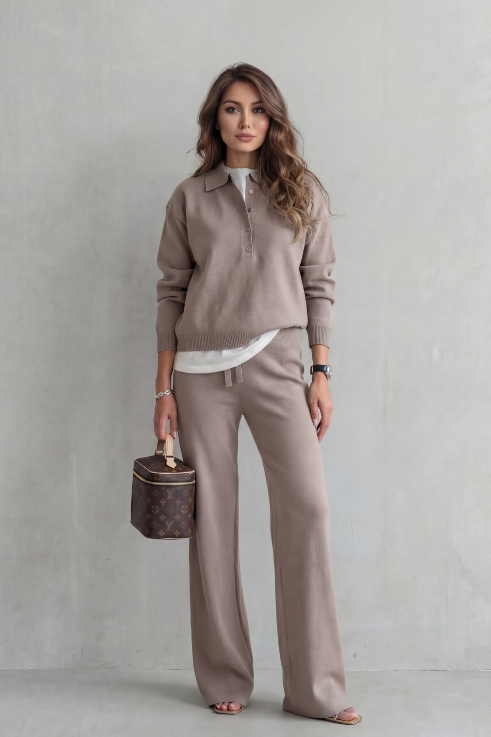 Averane – Button collar knit set – Relaxed elegance edition-10487034413399-ZARA MAE LONDON