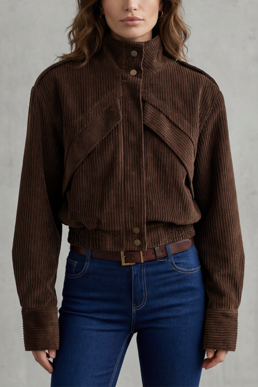 Bardelonne – Corduroy moto twist – Cropped jacket-10483578208599-ZARA MAE LONDON