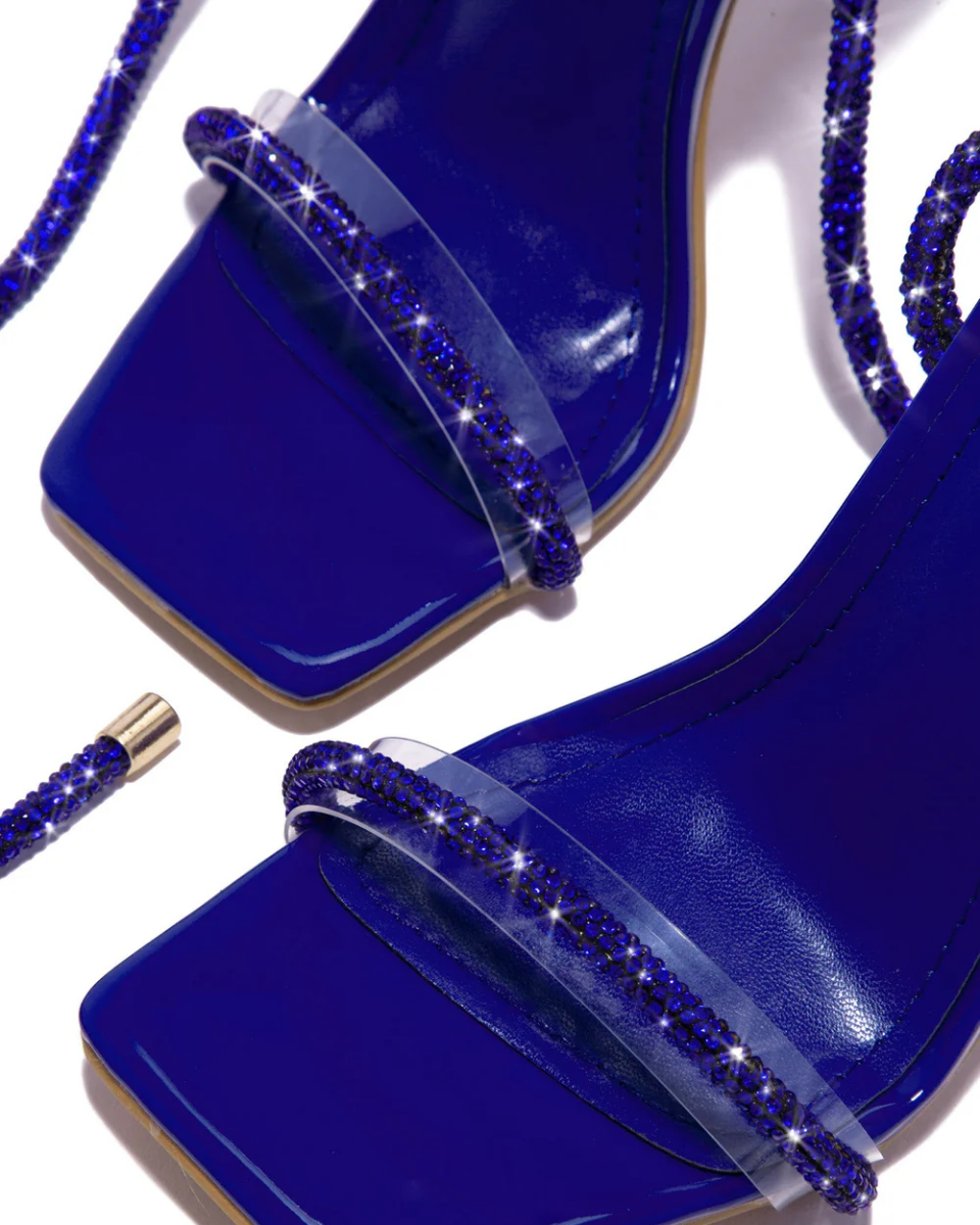 Bellezza – Embellished straps – Lace-up stiletto heels-10418922553687-ZARA MAE LONDON