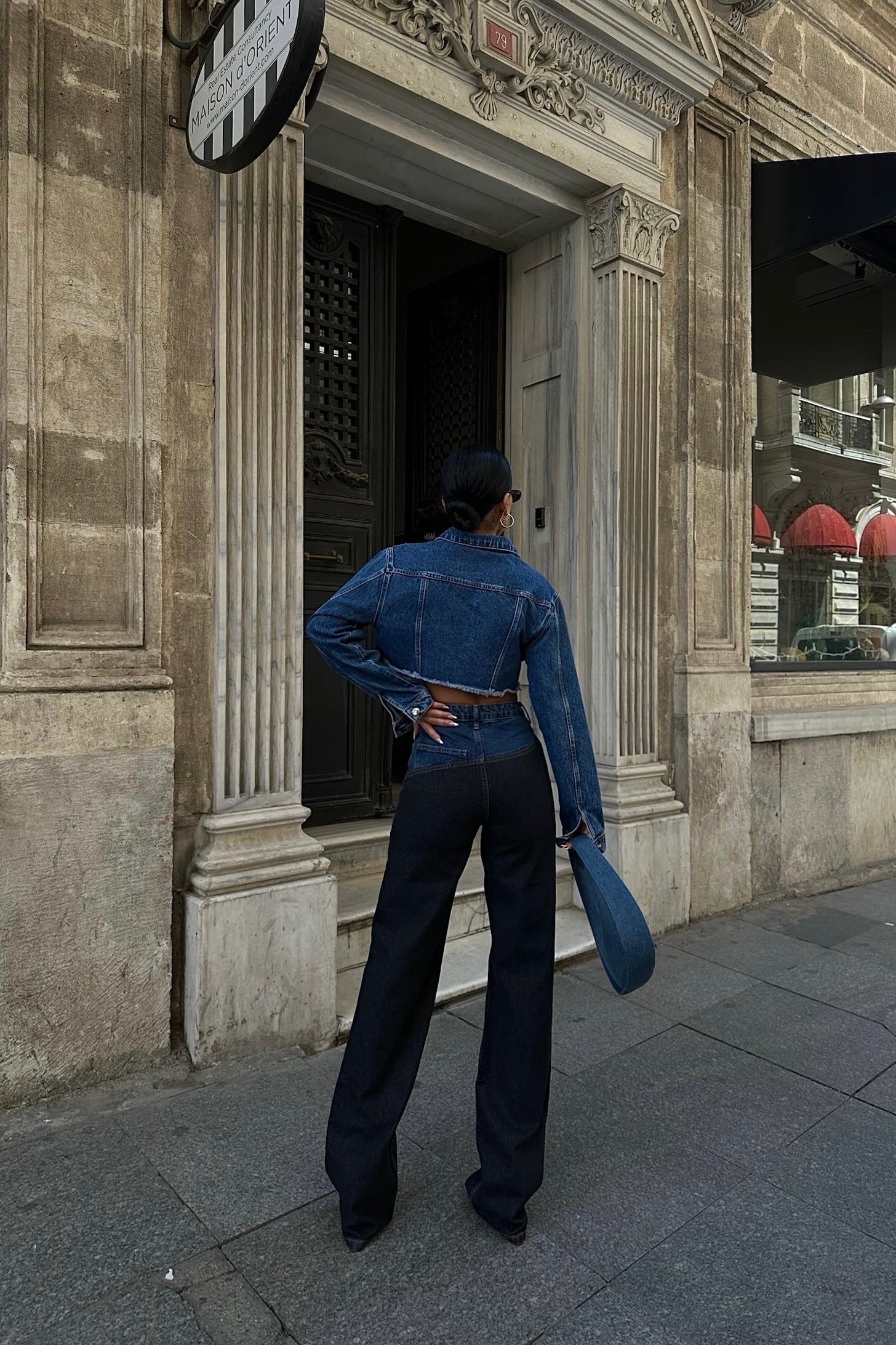 Bicolor Straight Jeans-10427395342679-ZARA MAE LONDON