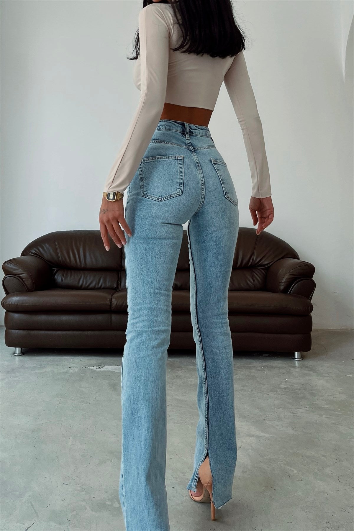 Cross Belt Jeans-10427394392407-ZARA MAE LONDON