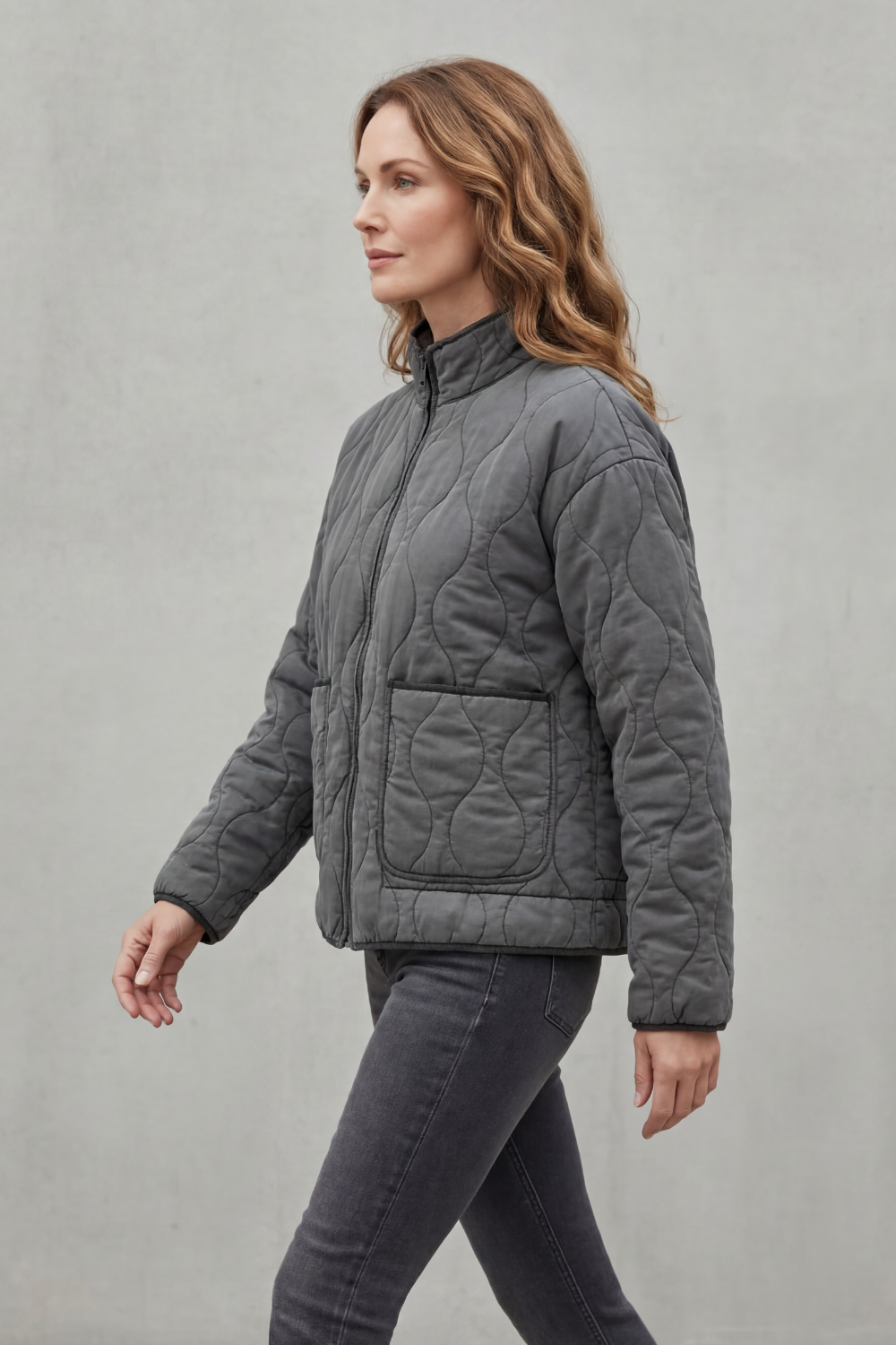 Cavelline – Quilted silhouette – Puffer jacket-10469897175383-ZARA MAE LONDON