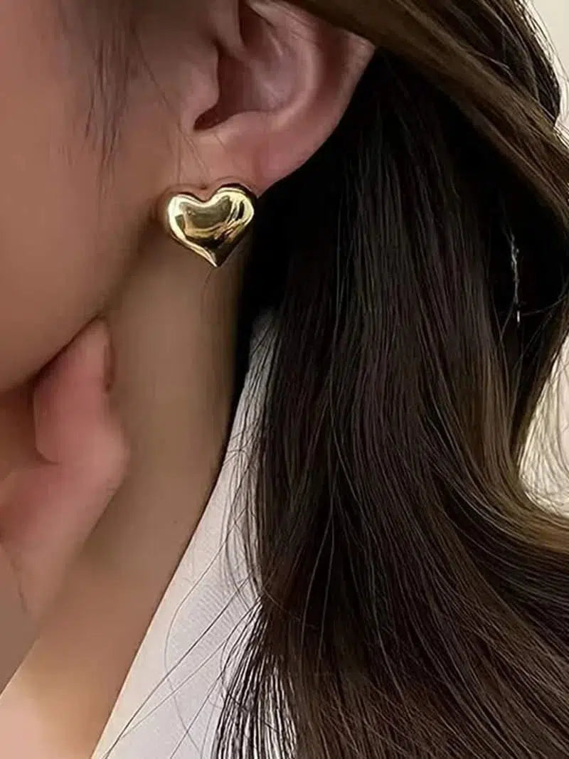 Cuore – Chunky design – Heart earrings-10419151044951-ZARA MAE LONDON