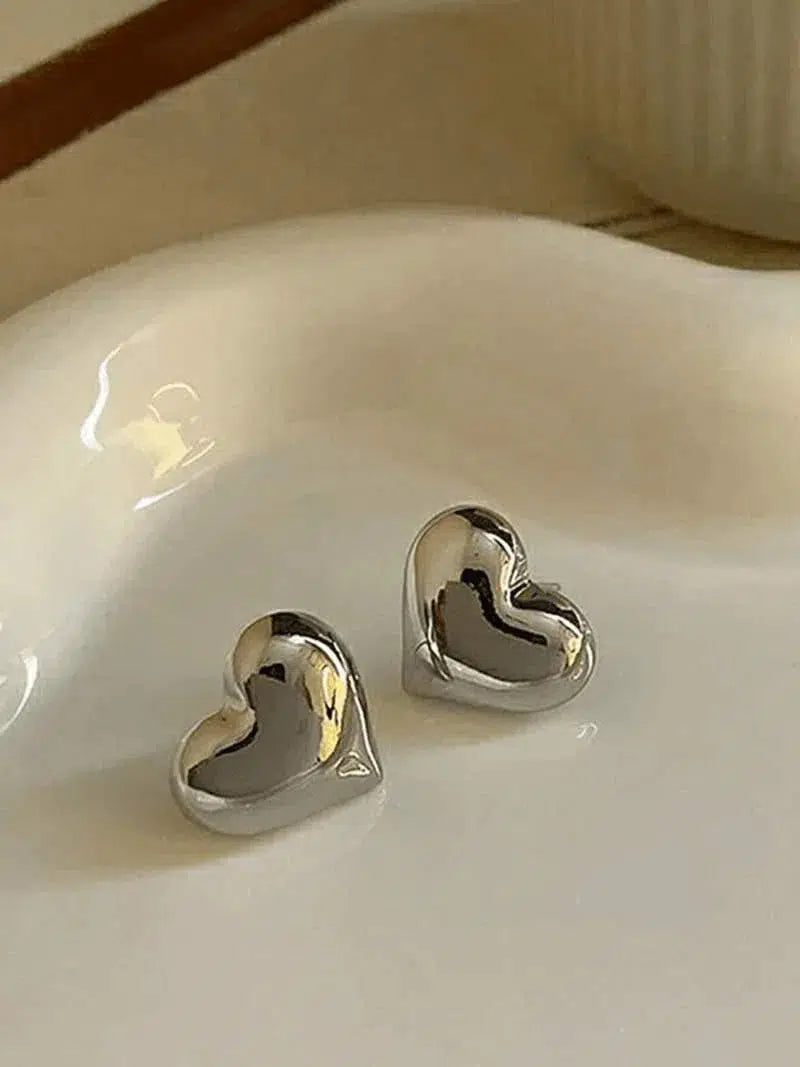 Cuore – Chunky design – Heart earrings-10419151044951-ZARA MAE LONDON