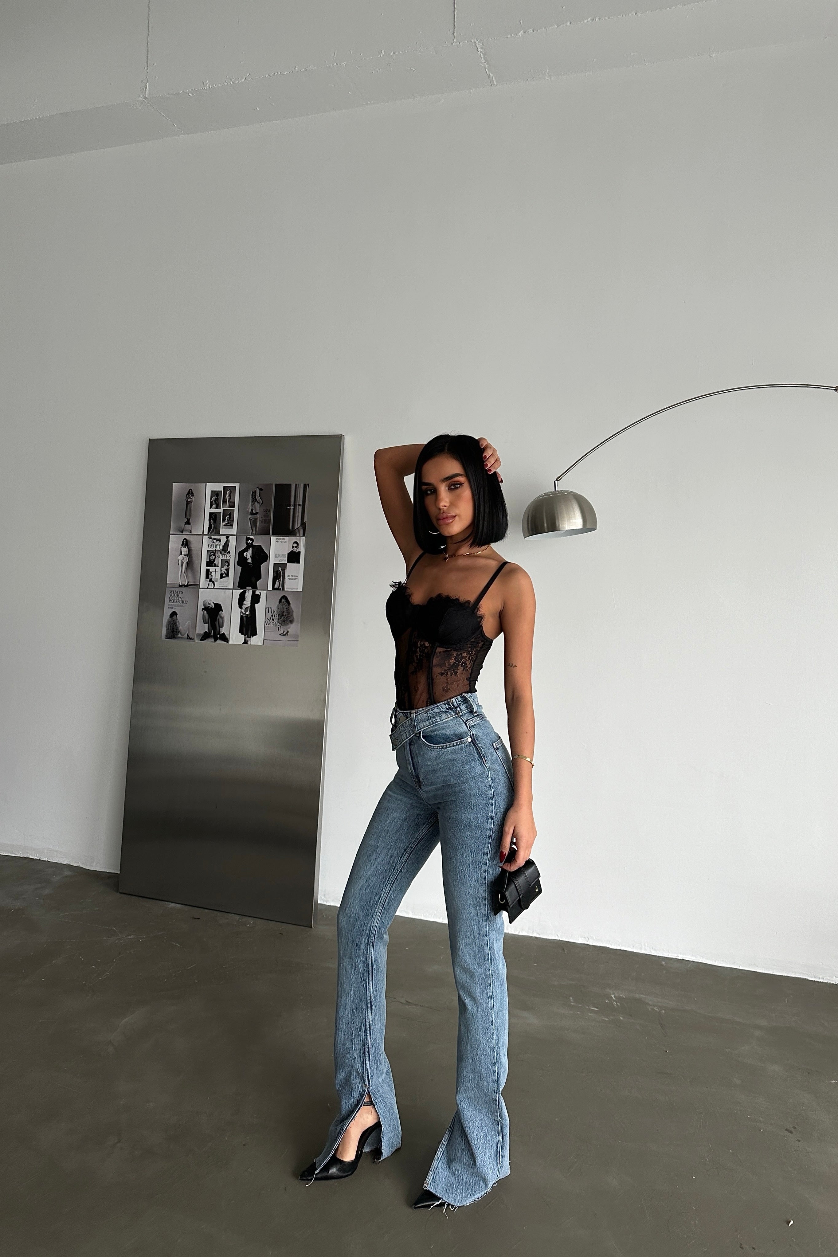 Cross Belt Jeans Blue Tint-10427395735895-ZARA MAE LONDON