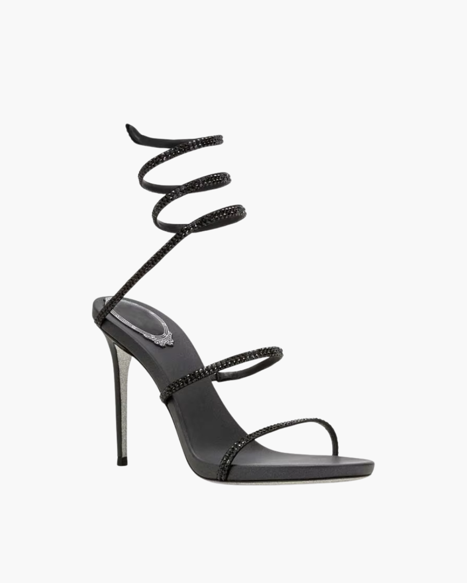 Desideria – Thin stiletto – Rhinestone double-strap heels-10418922455383-ZARA MAE LONDON