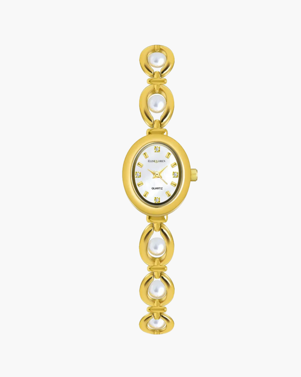 Elara Pearl – Timeless pearl elegance – Bracelet watch-10427345404247-ZARA MAE LONDON