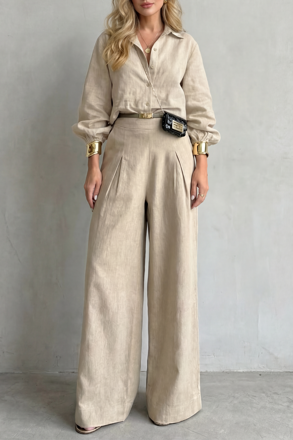 Elisavette – Tailored elegance – Two-piece wide-leg set-10488085119319-ZARA MAE LONDON