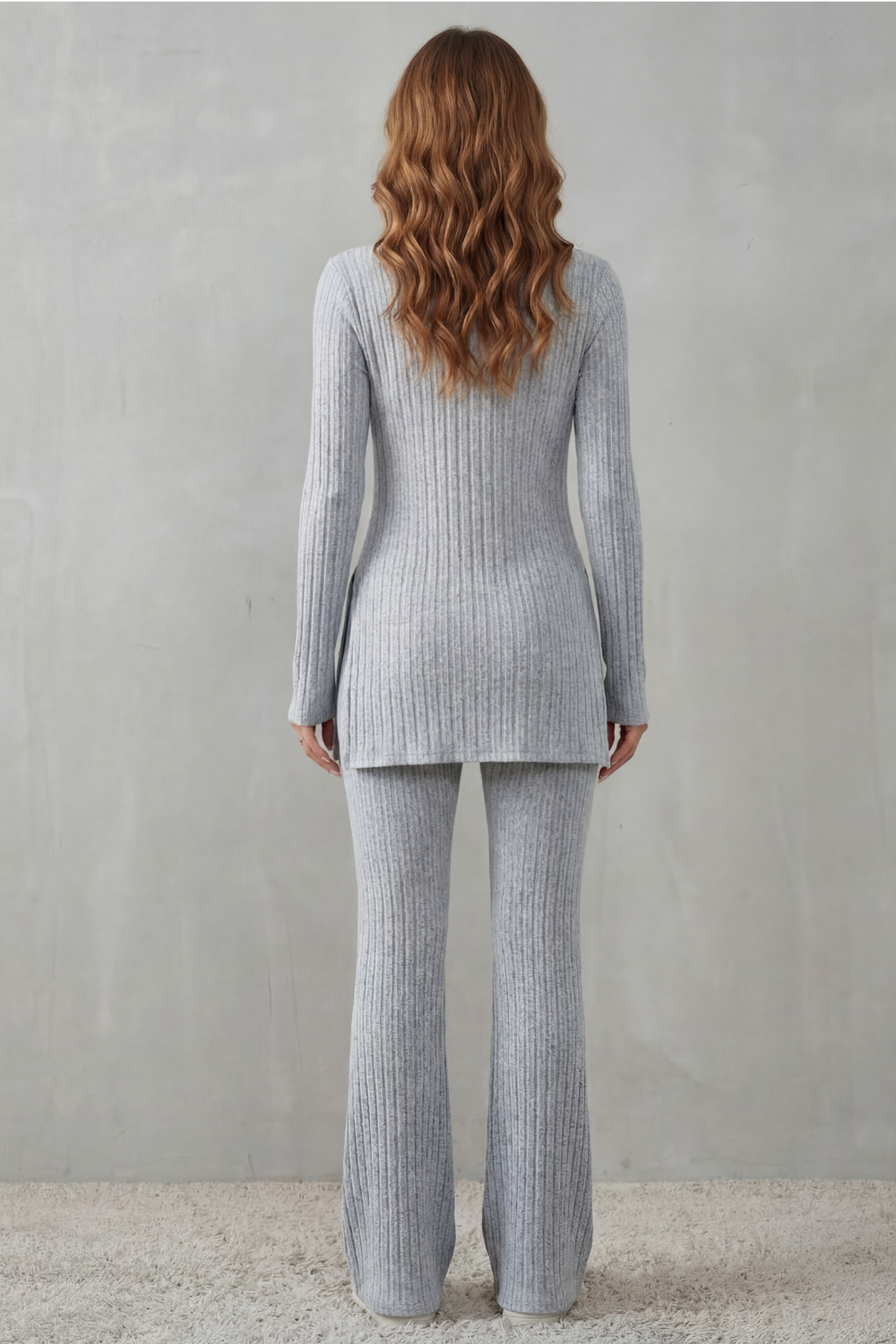 Elisianne – Ribbed elegance – Knit lounge set-10486843998551-ZARA MAE LONDON