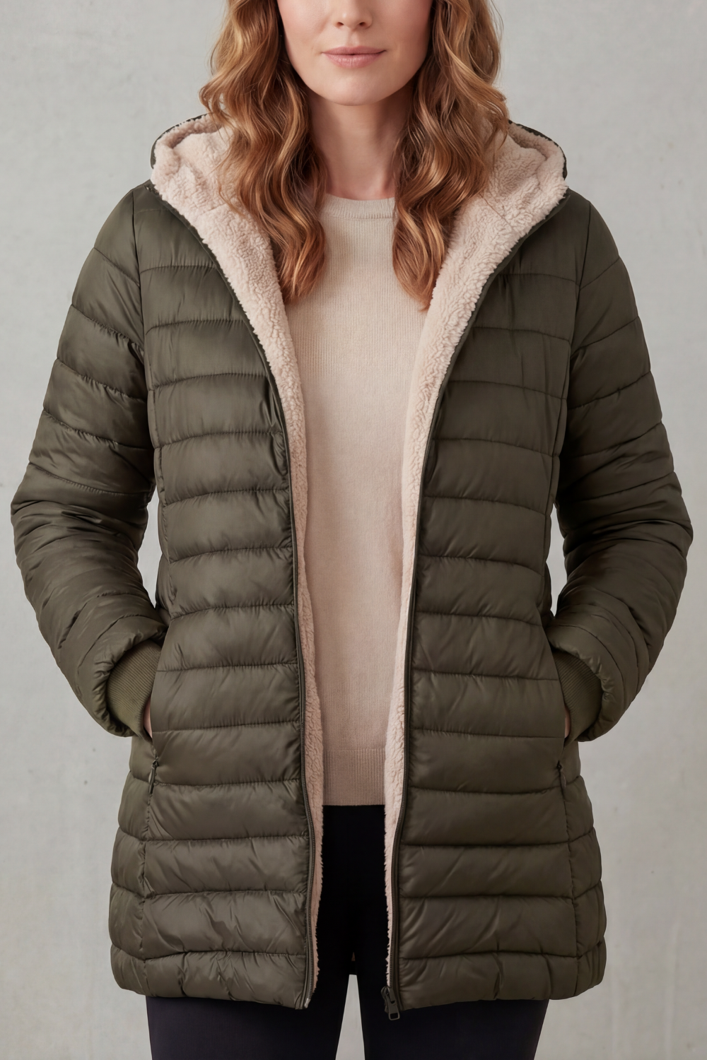 Ellavue – Sherpa lined comfort – Hooded puffer jacket-10469896749399-ZARA MAE LONDON