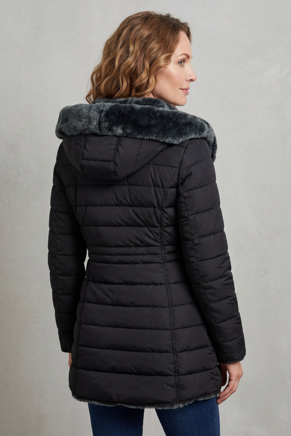 Elowen – Faux fur lined – Winter parka coat-10469896651095-ZARA MAE LONDON