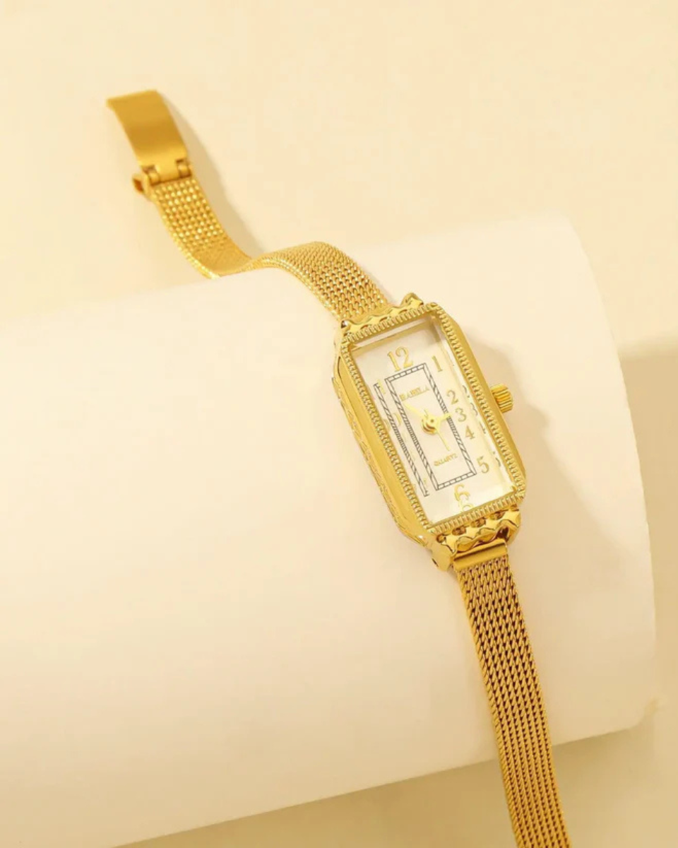 Fleur – Vintage-inspired – Mesh bracelet watch-10427346059607-ZARA MAE LONDON