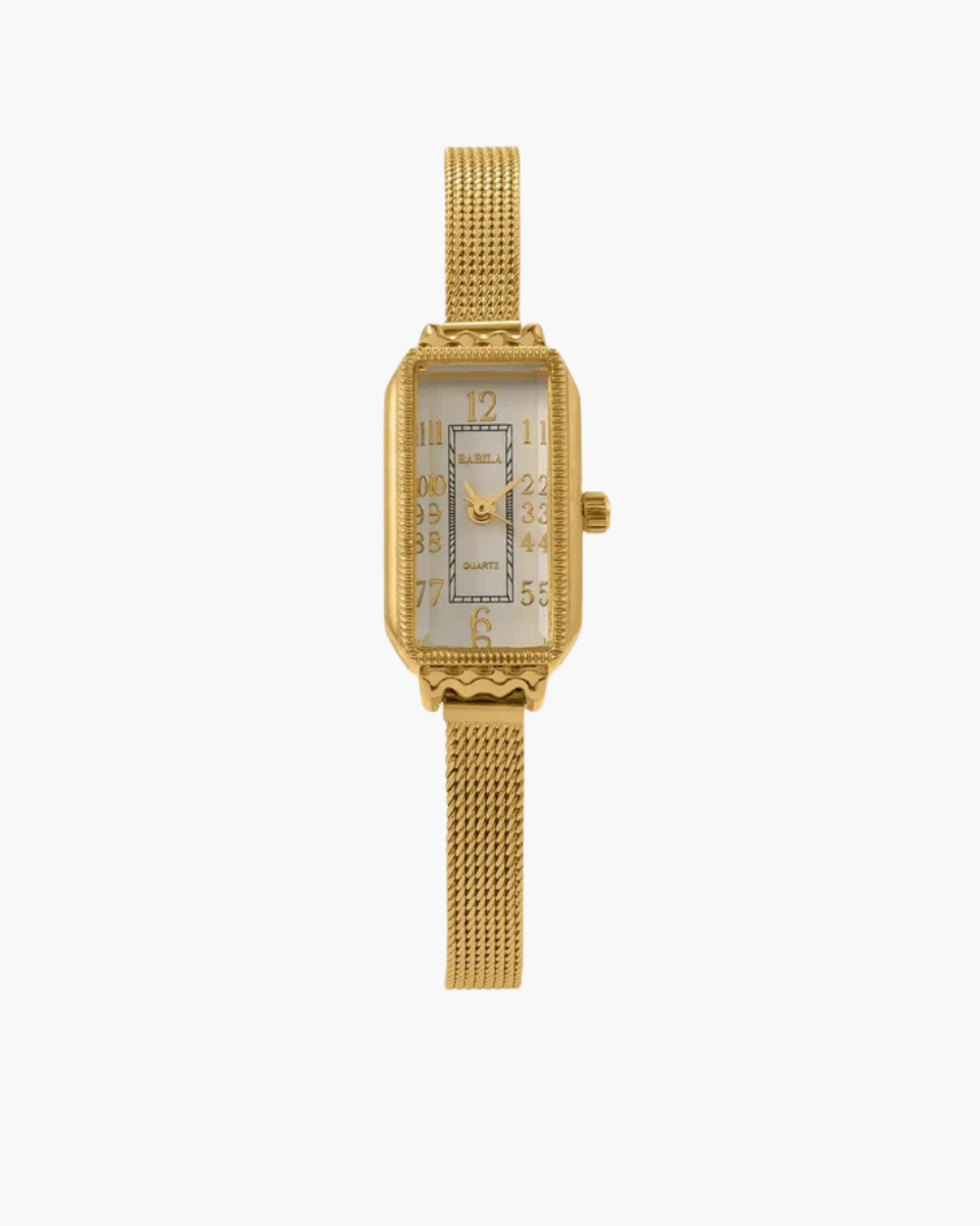 Fleur – Vintage-inspired – Mesh bracelet watch-10427346059607-ZARA MAE LONDON