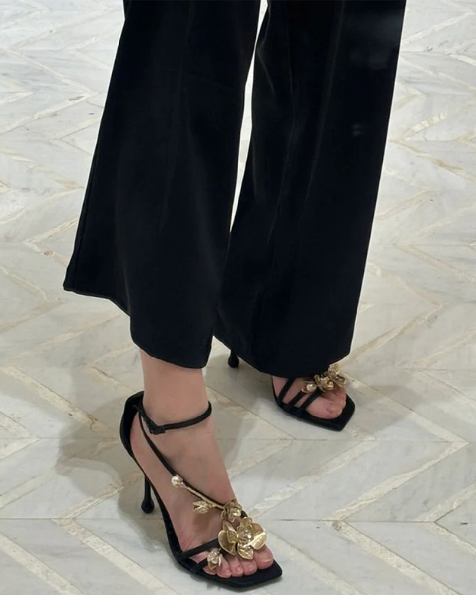 Gabby – T-strap design – Orchid-embellished stiletto heels-10418922750295-ZARA MAE LONDON