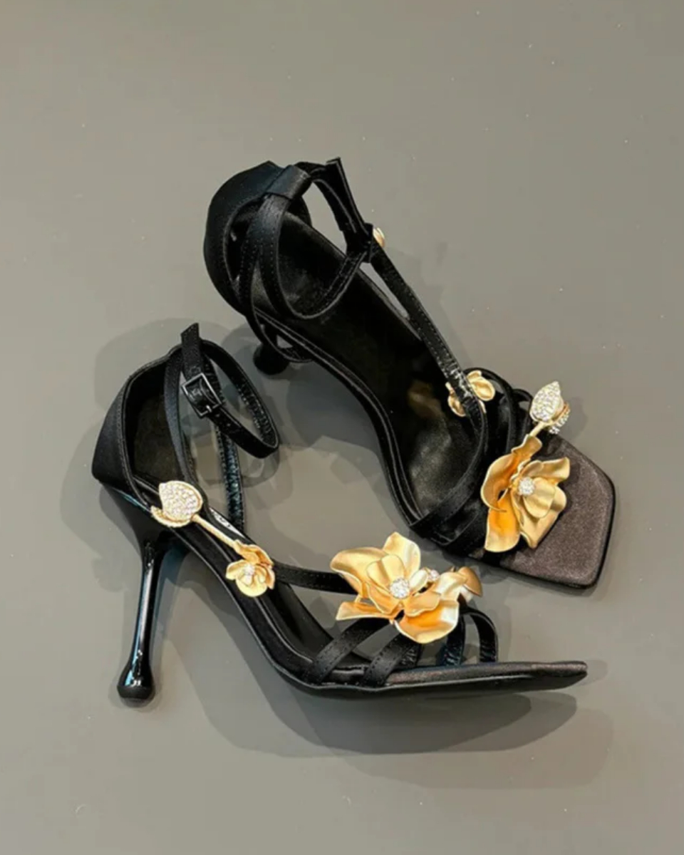 Gabby – T-strap design – Orchid-embellished stiletto heels-10418922750295-ZARA MAE LONDON