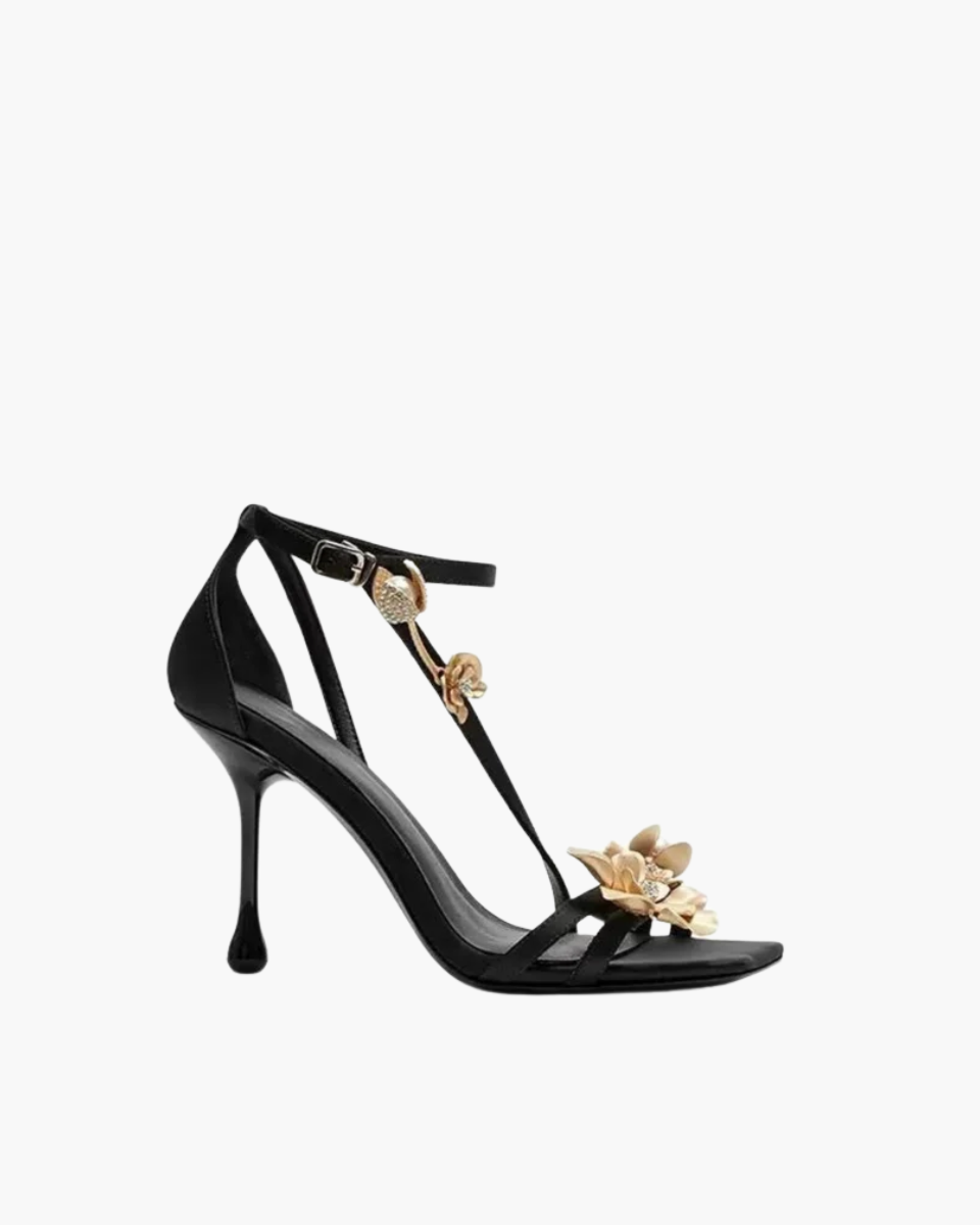 Gabby – T-strap design – Orchid-embellished stiletto heels-10418922750295-ZARA MAE LONDON
