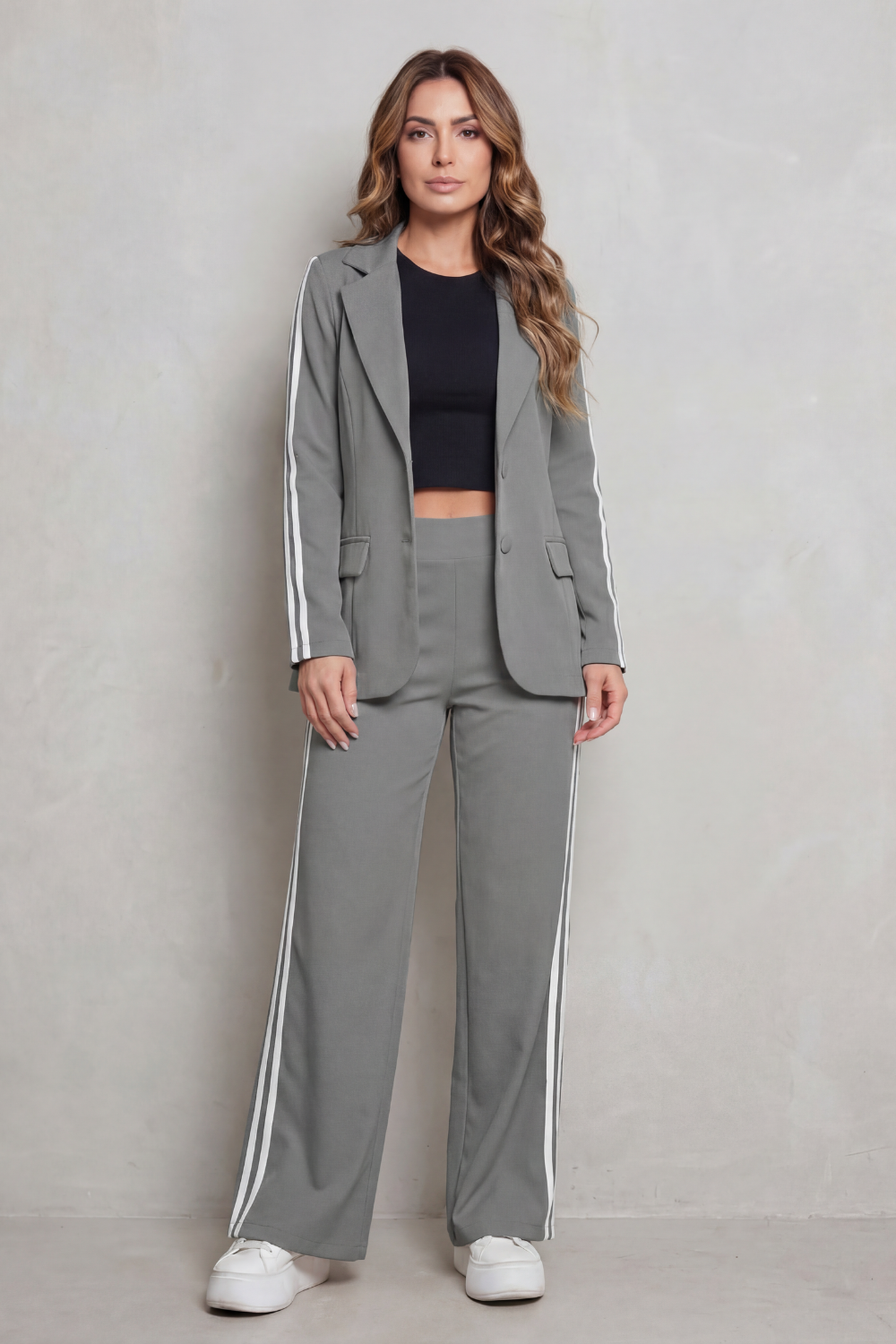 Ishie – Stripe detail – Sporty elegance set-10490768785751-ZARA MAE LONDON