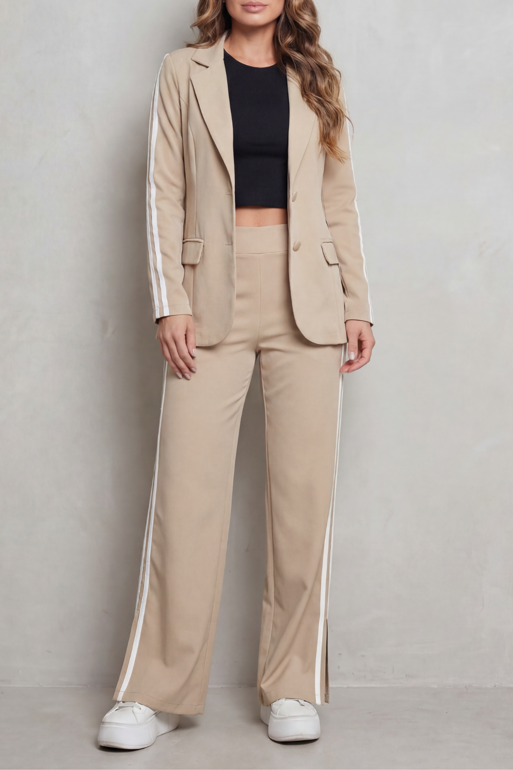 Ishie – Stripe detail – Sporty elegance set-10490768785751-ZARA MAE LONDON