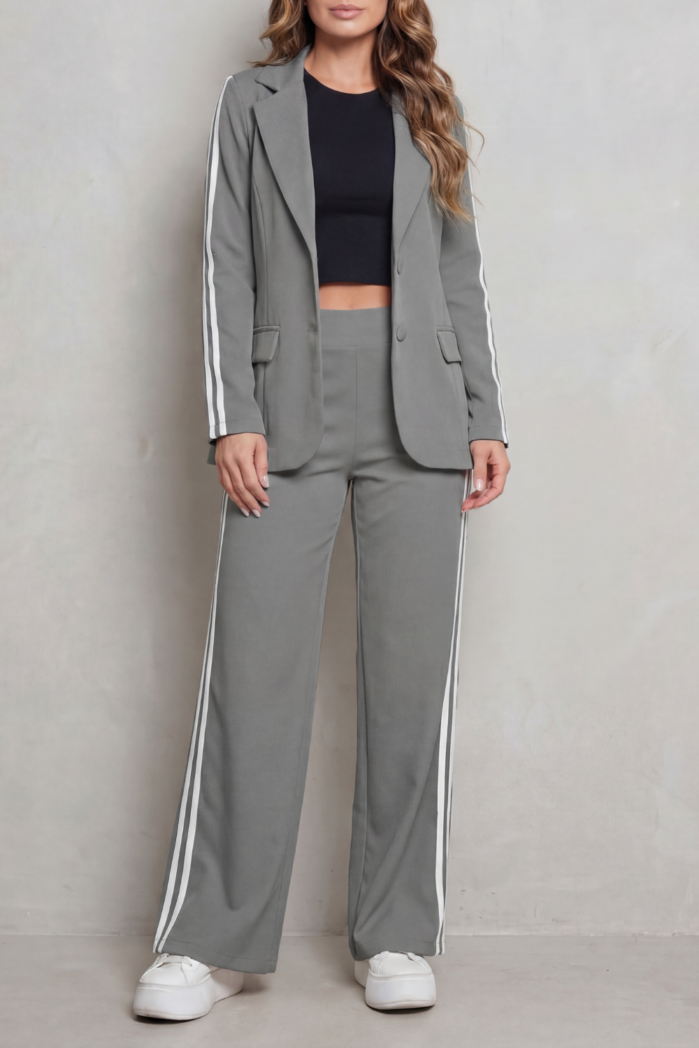 Ishie – Stripe detail – Sporty elegance set-10490768785751-ZARA MAE LONDON