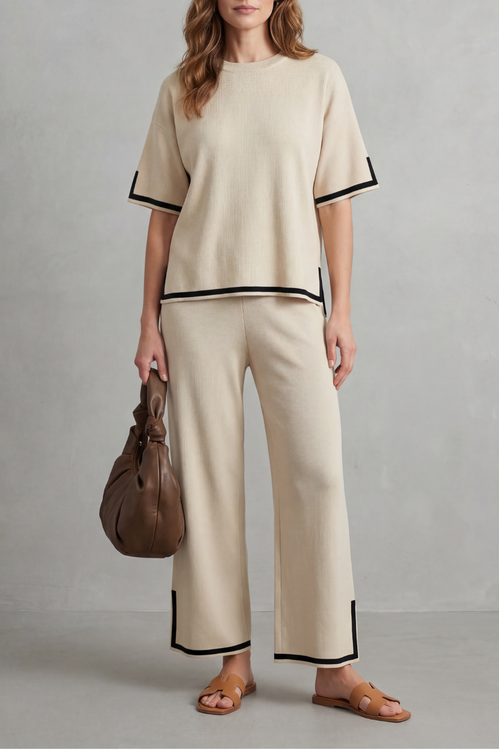 Jeah – Chic Contrast Trim – Lounge Set-10490774651223-ZARA MAE LONDON