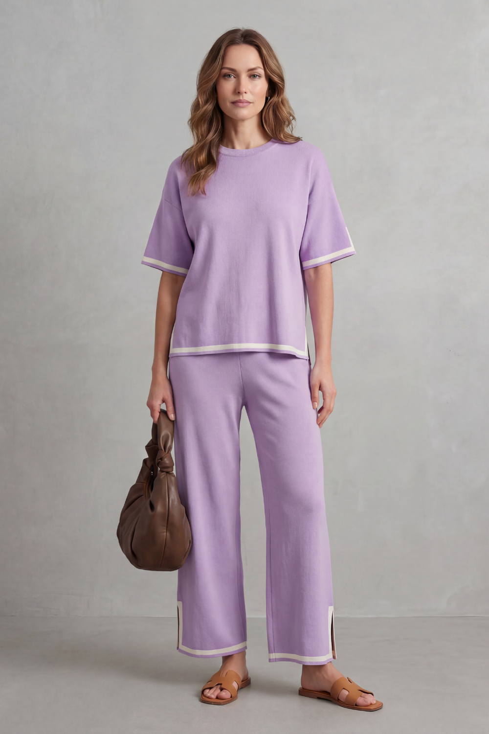 Jeah – Chic Contrast Trim – Lounge Set-10490774651223-ZARA MAE LONDON