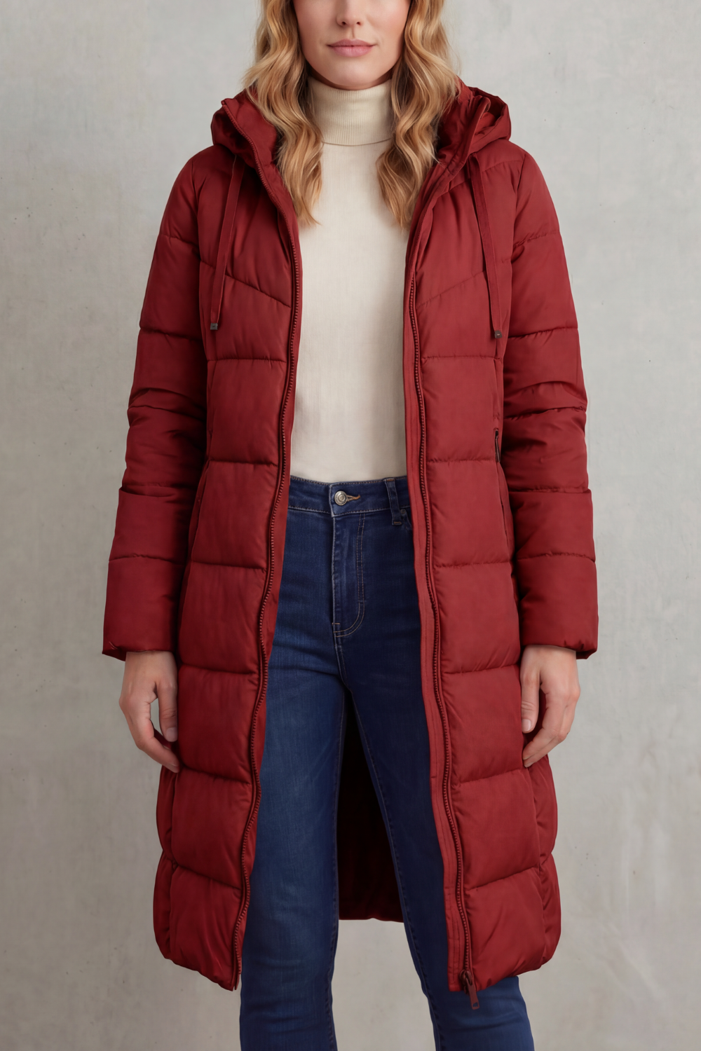 Langley – Warm Women’s Longline Puffer Jacket-10469896978775-ZARA MAE LONDON