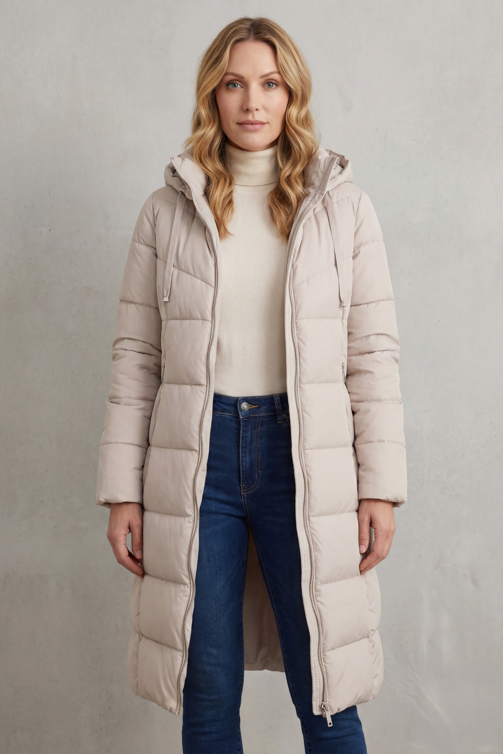 Langley – Warm Women’s Longline Puffer Jacket-10469896978775-ZARA MAE LONDON
